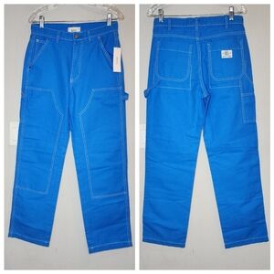 NWT BDG Urban Outfitters Blue Cargo Jeans. Women's size 27